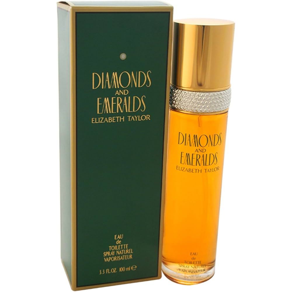 Perfume Elizabeth Taylor Diamonds and Emeralds Feminino 100ml Edt - Original -Novo