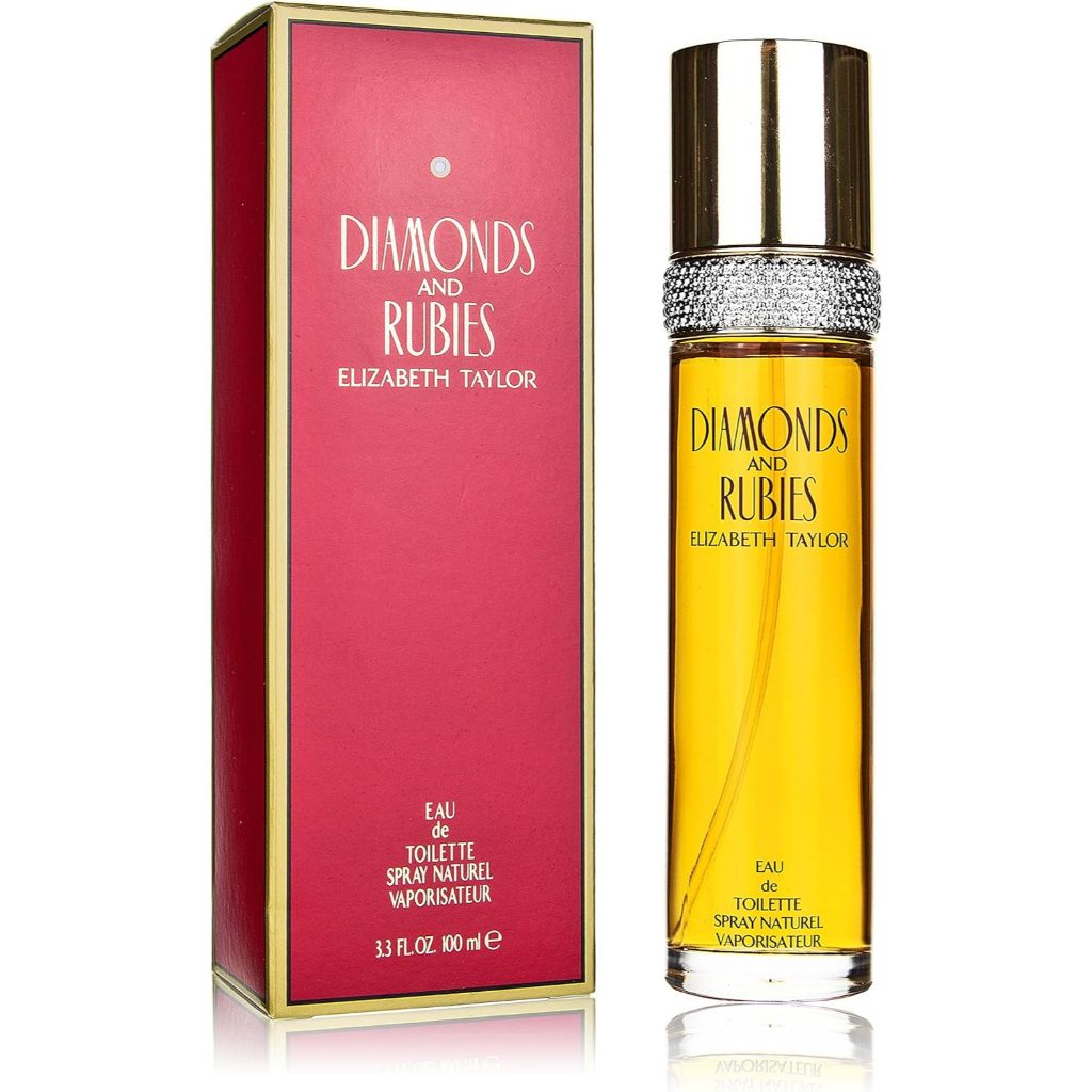 Perfume Elizabeth Taylor Diamonds And Rubies Feminino 100ml Edt - Original - Novo