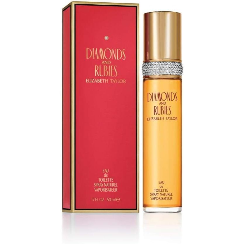 Perfume Elizabeth Taylor Diamonds And Rubies Feminino 50ml Edt - Original - Novo