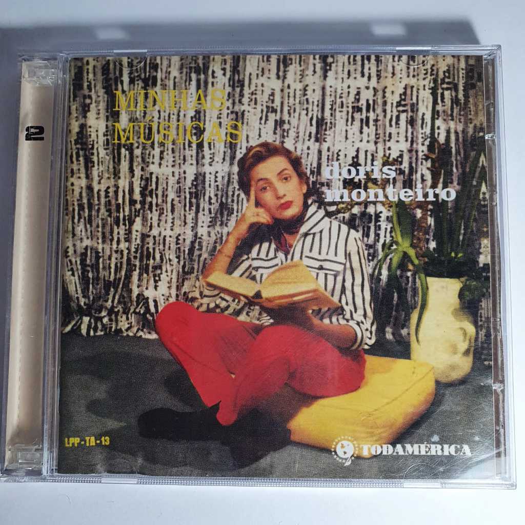 CD Doris Monteiro – Minhas Músicas – MPB / Samba Canção / Nacional – Original – Colecionador