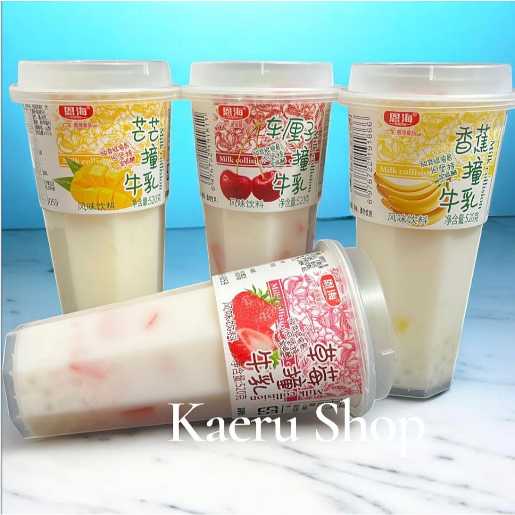 Bubble Bebida de leite e frutas importado em Oferta na Shopee