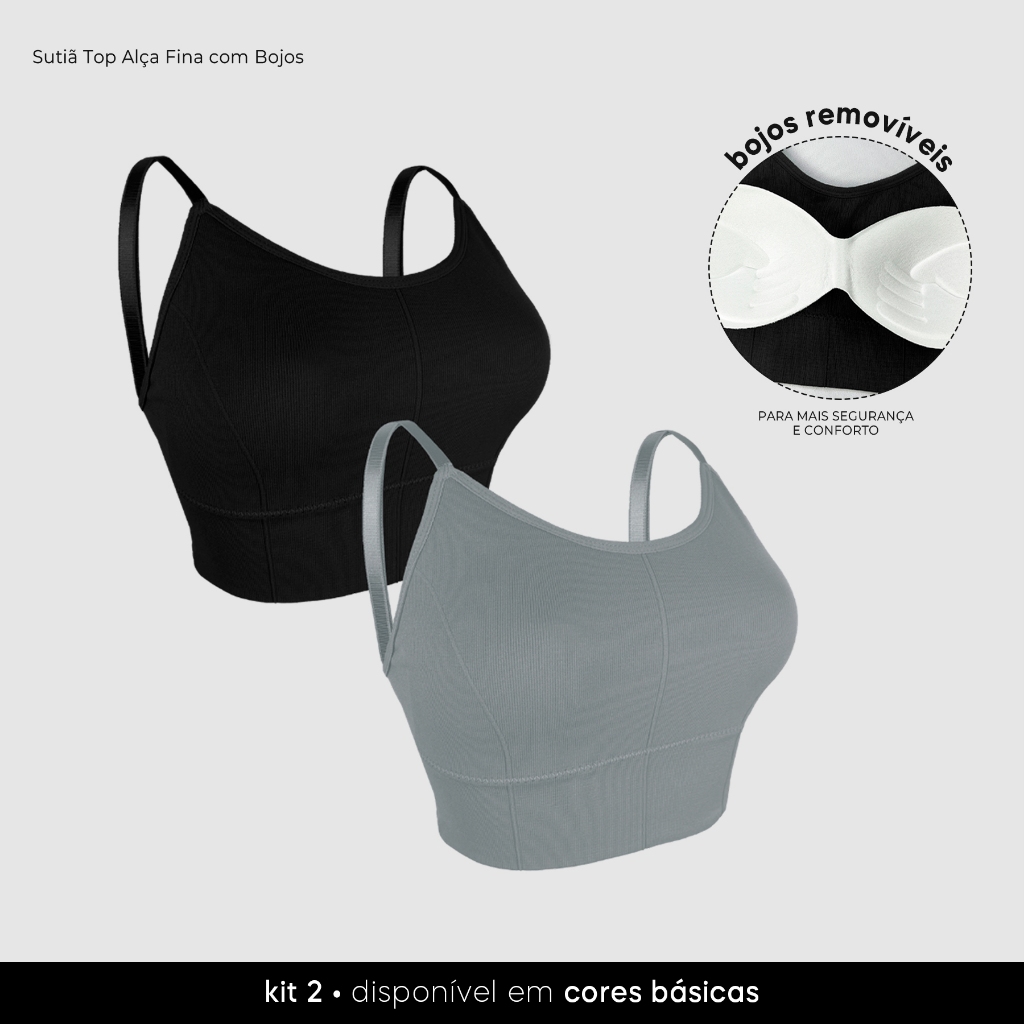 Sutiã com Alça Fina: Onde Comprar | BuscaProdutos