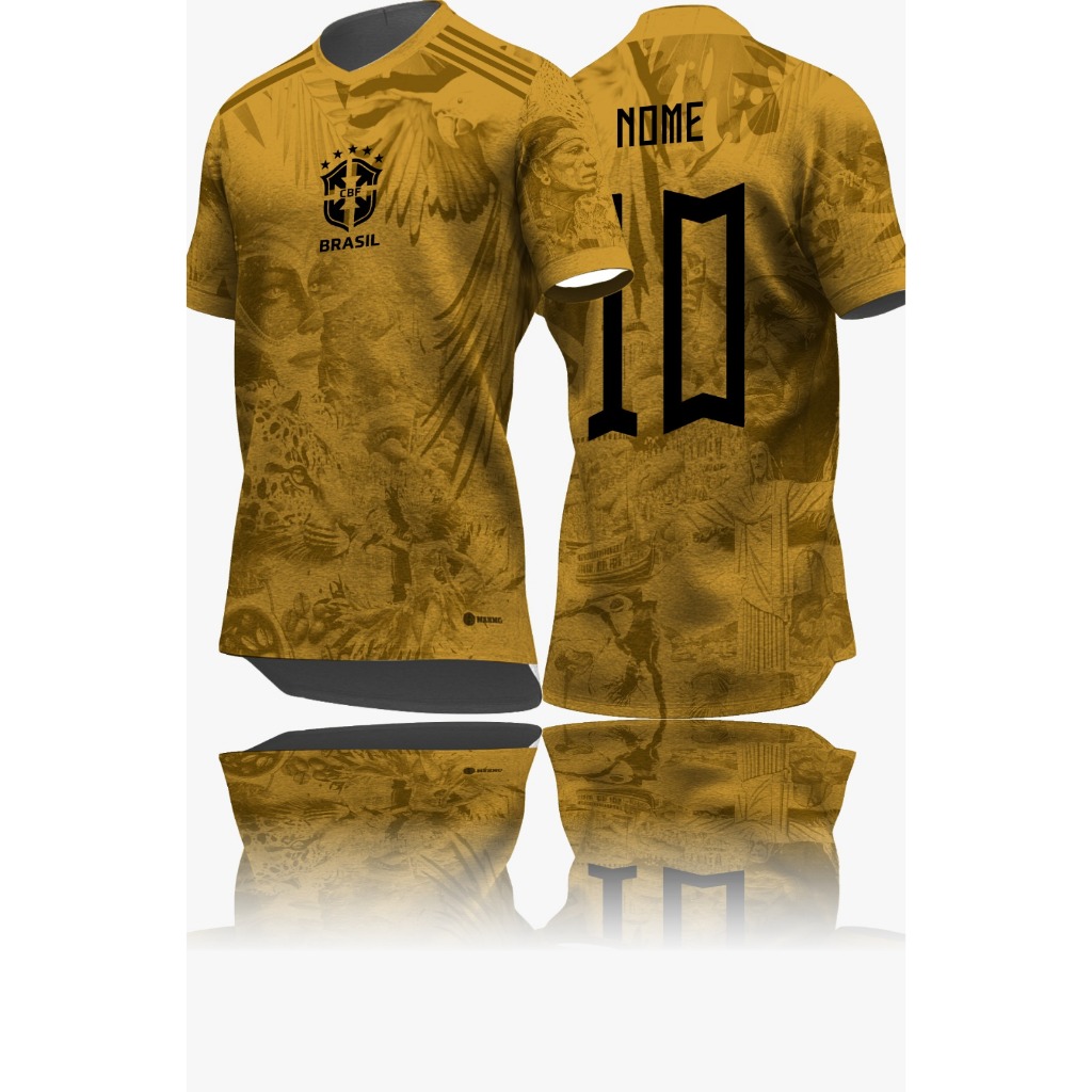 Camisa do Brasil - Torcedor Copa em Oferta na Shopee