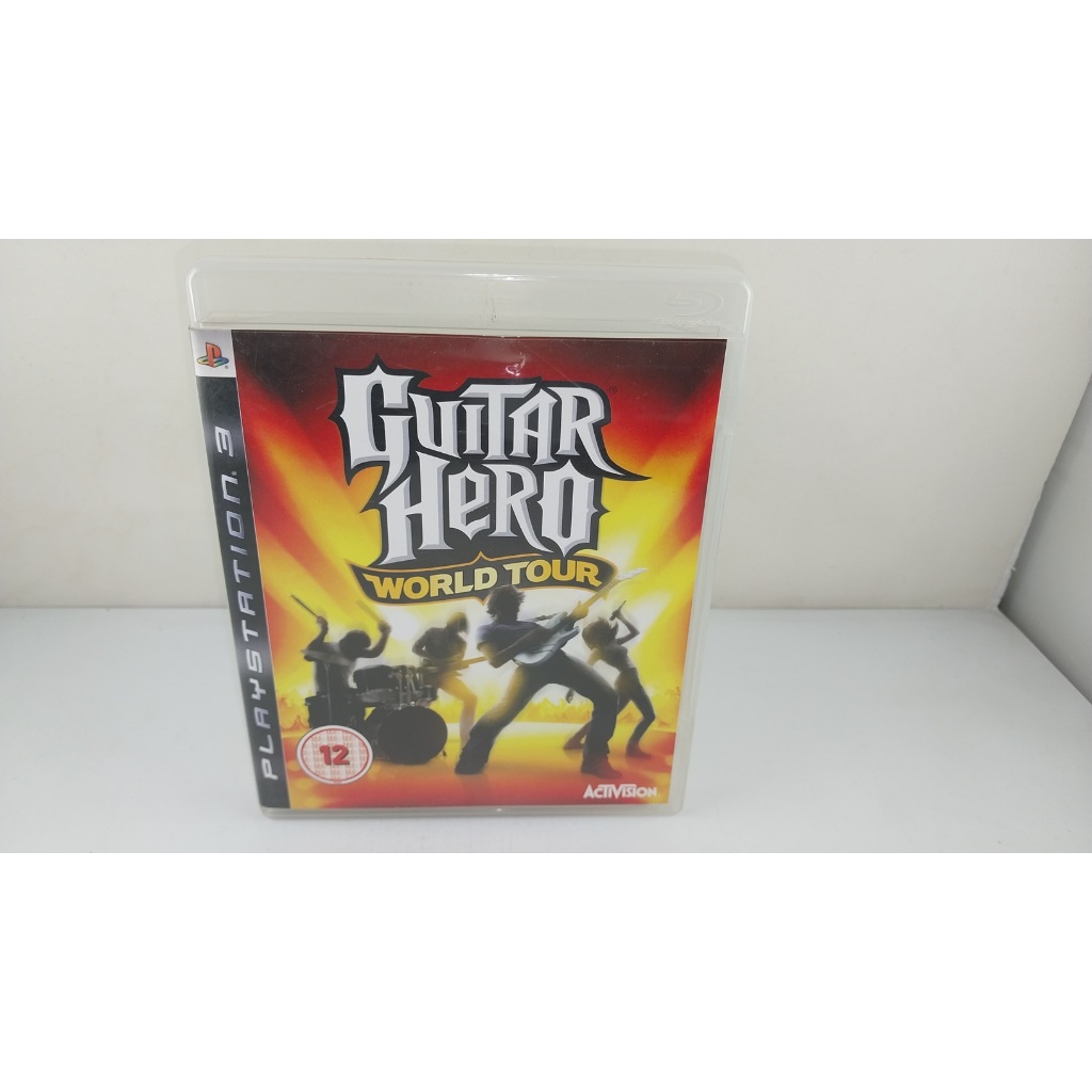 Jogo Guitar Hero World Tour Para Ps3 Mídia Física Semi Novo