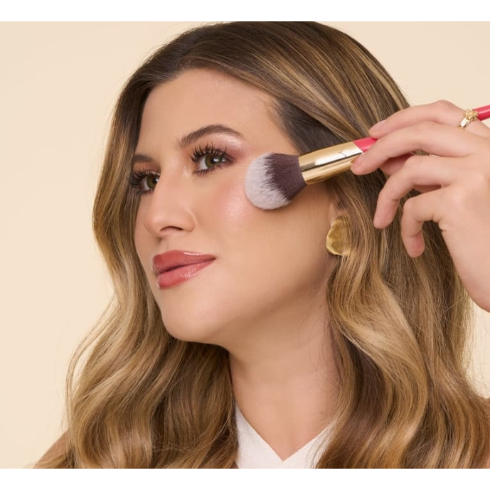 Pincéis Niina Secrets Essenciais : KIT Pinceis p/ Olhos , Pincel p/ Blush ,Pincel de Base Density , caixa sacola