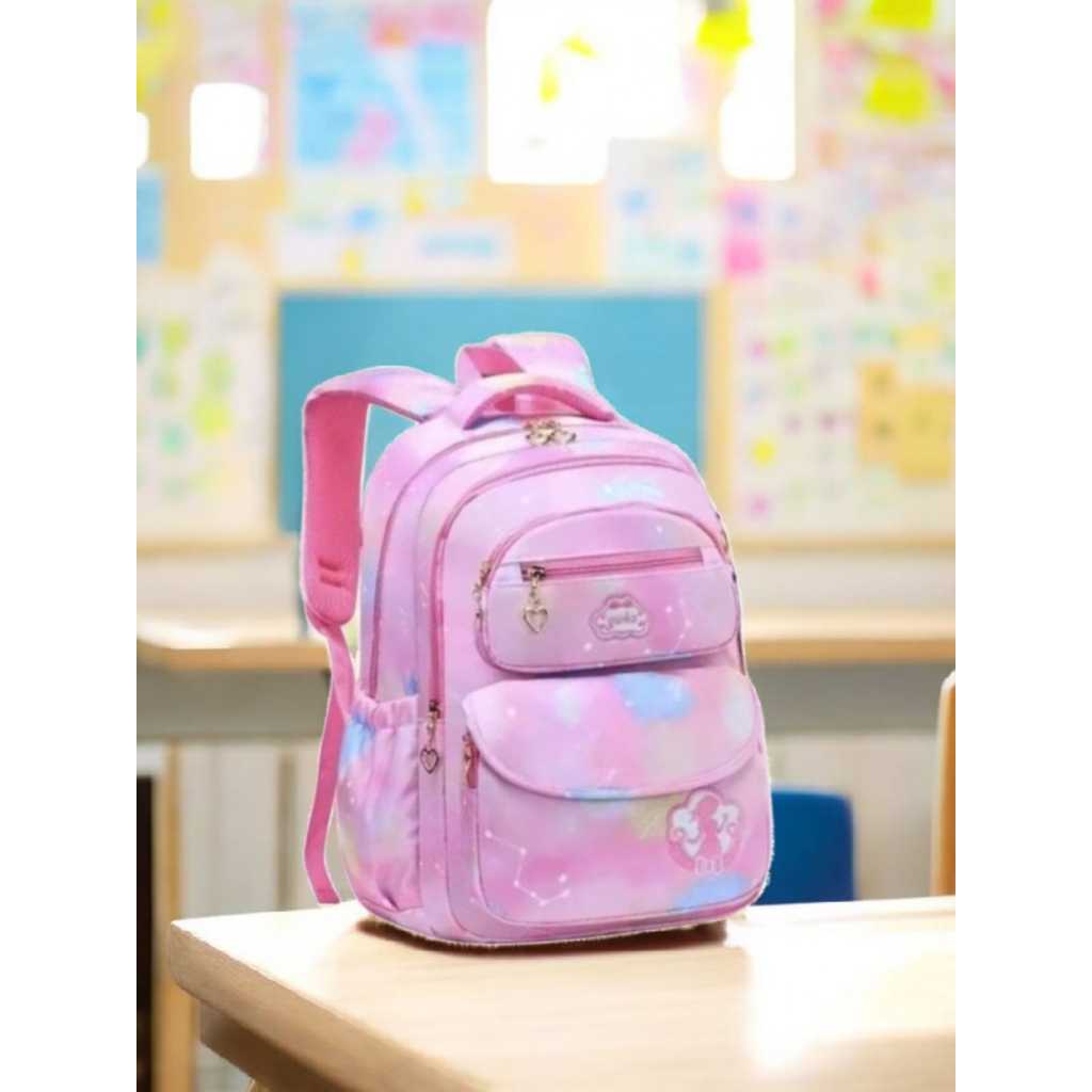 Bolsa Escolar Infantil e Juvenil A Prova da Agua Nova Cor Menina Da Escola