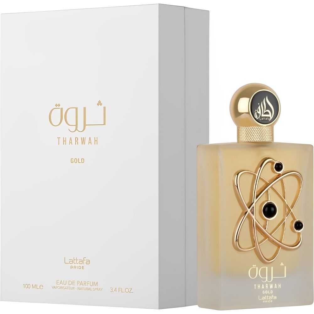 Perfume Lattafa Tharwah Gold Eau de Parfum Feminino 100ML em Oferta na Shopee