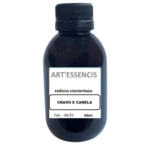 Essencia Cravo e Canela -60ml