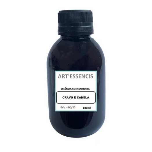 Essencia oleosa Cravo e Canela 100ml