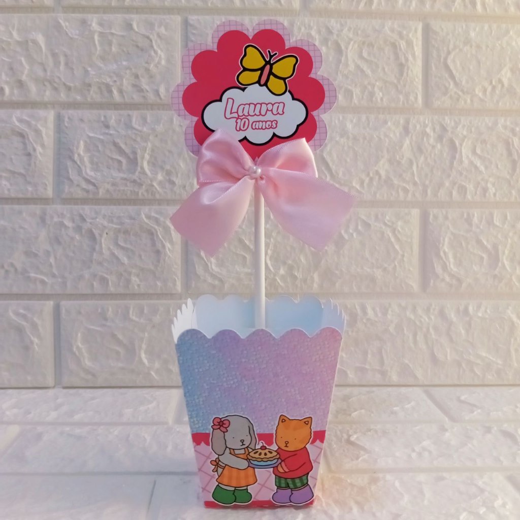 Ursinhos Centro de Mesa Personalizados | Aniversário | Festa Infantil | Lembrancinhas Personalizadas | Festa