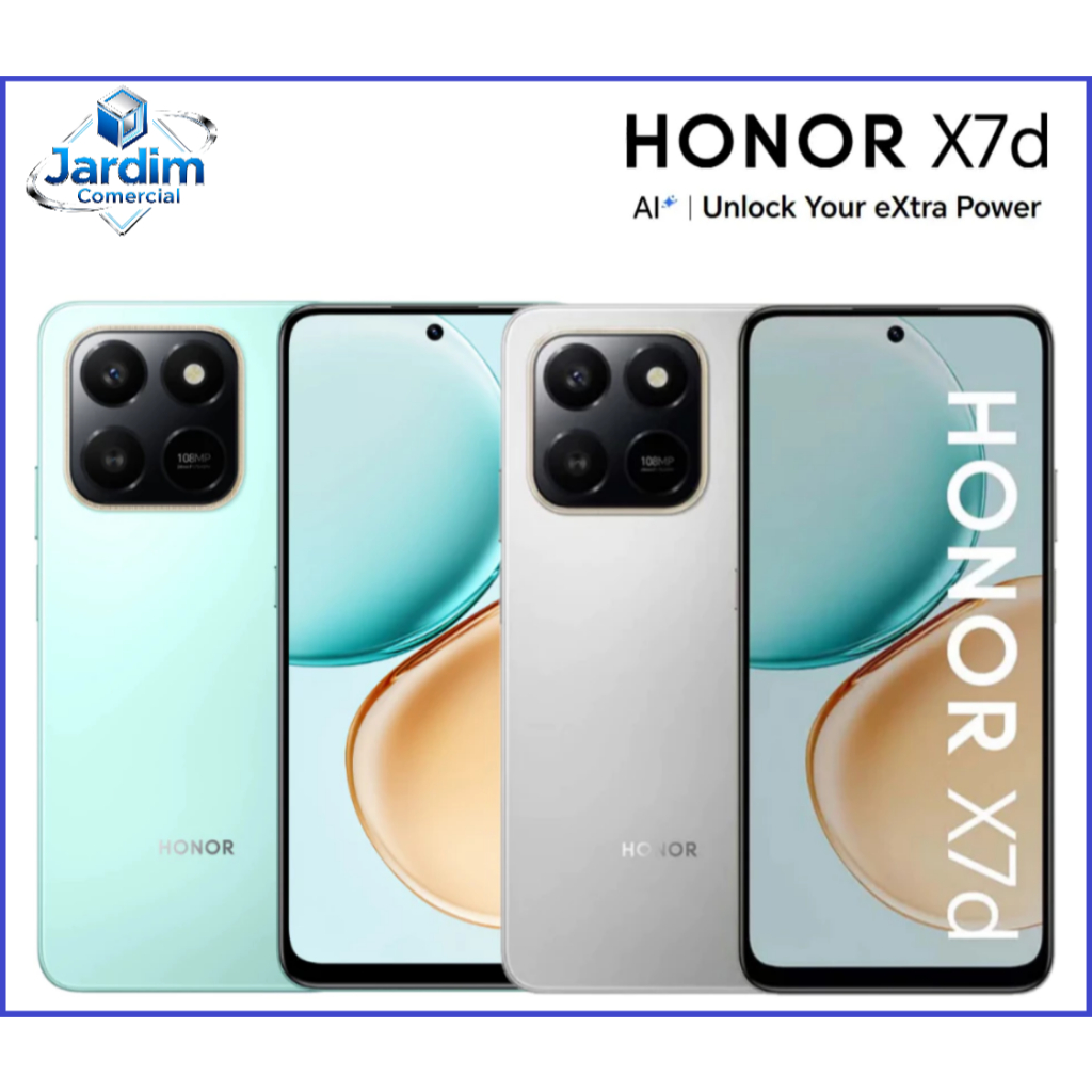 Smartphone Honor X7d 4G Dual Sim 6.77" 8GB/256GB NFC 6500 mAh CAM 108MP 120Hz