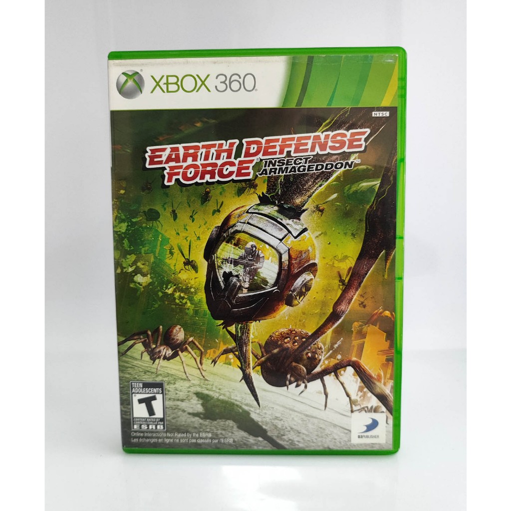 Earth Defense Force Insect Armageddon Xbox 360 Mídia Física