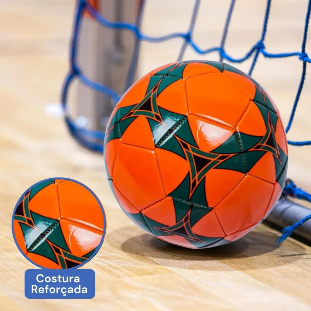 Kit 5 / 10 Unidade Bolas De Futebol Grande N°5 Profissional Cores Aleatórias FUTEBOL CAMPO GRANDE Sintético