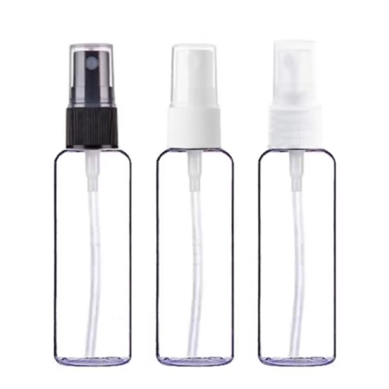 50 Frascos Plástico Pet Oval 60ml Válvula Spray Para Perfume em Oferta na Shopee