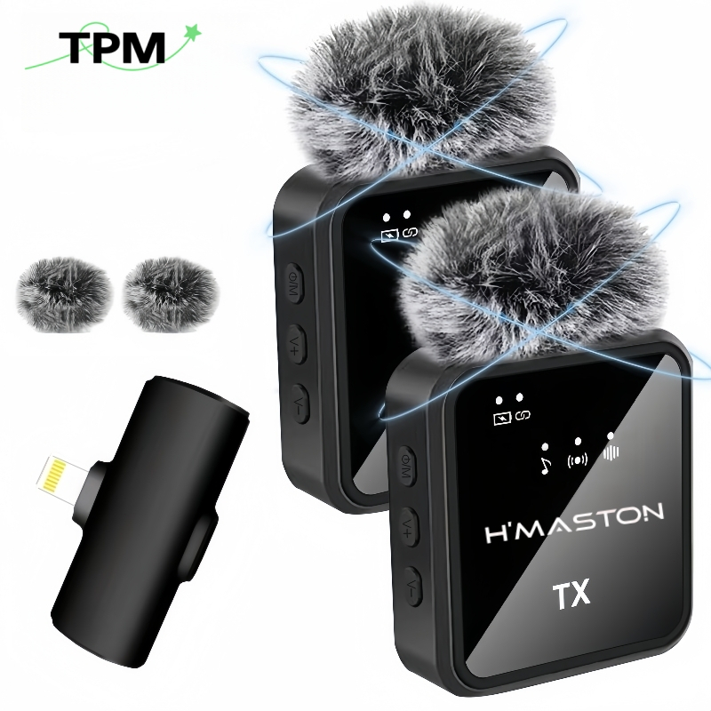 Microfone De Lapela Sem Fio Rádio Redução De Ruído Câmera De Celular Computador Microfone Dedicado em Oferta na Shopee