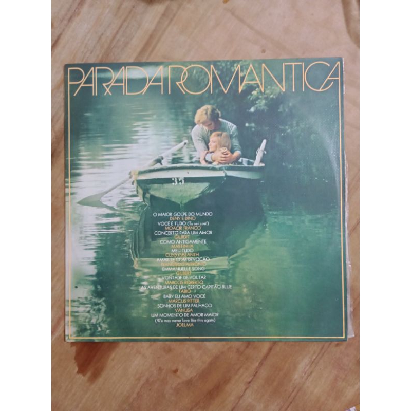LP Parada Romântica 1975 Vanusa Martinha Deny E Dino Fabio