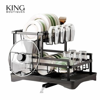 Escorredor de Louças Rack Aço Carbono Organizador Preto em Oferta na Shopee