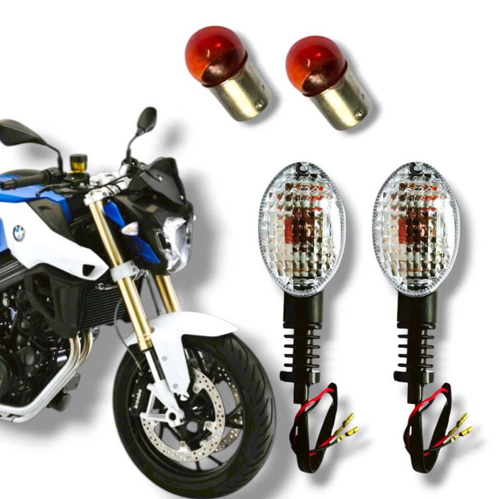Par Piscas Seta Dianteira Bmw F800 R Todas