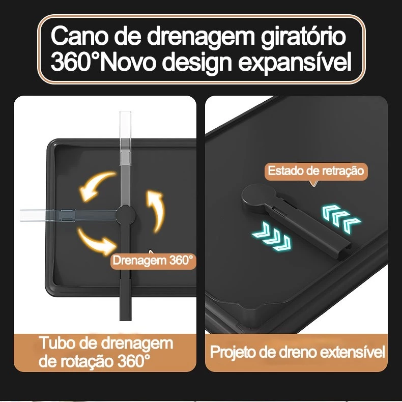 Escorredor de Pratos e Tigelas em Aço Carbono — foto 2