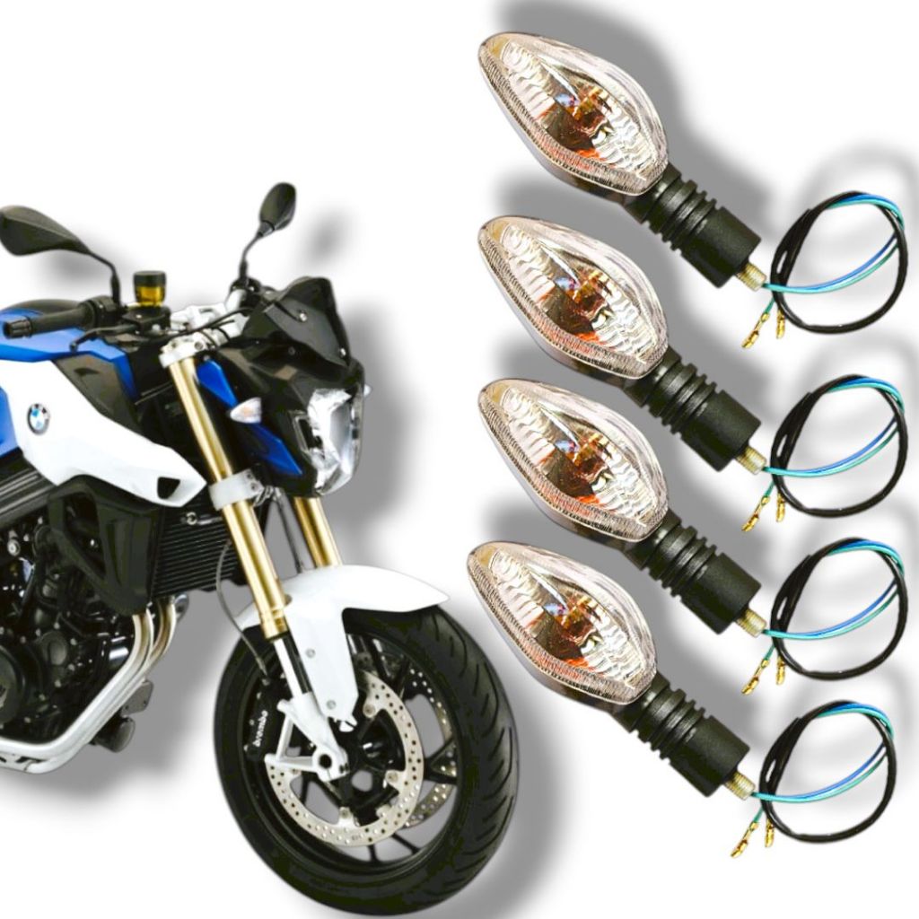 Kit 4 Piscas Seta Dianteira E Traseira Bmw F800 R Todas