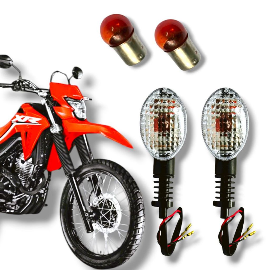 Par Piscas Seta Dianteira Honda Xr Tornado Todas