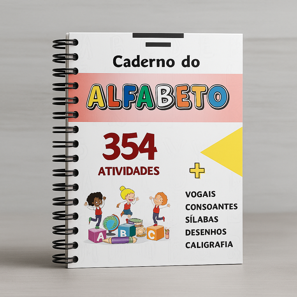 Apostila de Alfabetização Infantil em Oferta na Shopee