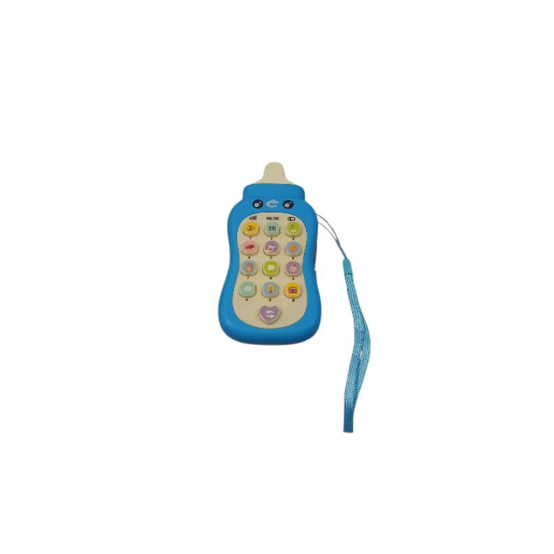 Brinquedo Celular Com Mordedor e Telefone Infantil Brinquedo Educativo Musical 2 em 1 para Bebê
