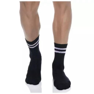 Kit De 3 a 12 Pares de Meias Cano Alto Moderna Algodão em Oferta na Shopee