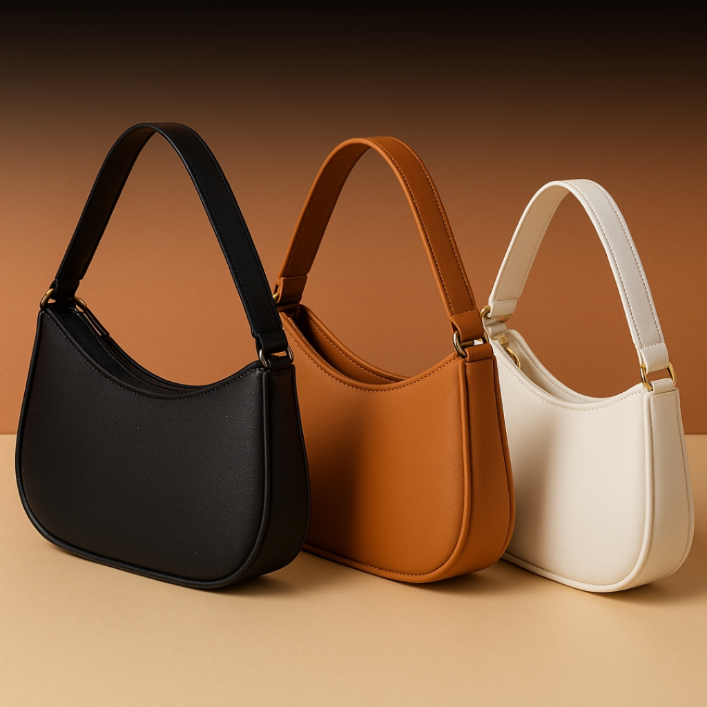 Bolsa Meia Lua Feminina Estilo Casual Chic Ideal Para Quem Busca Conforto E Praticidade em Oferta na Shopee