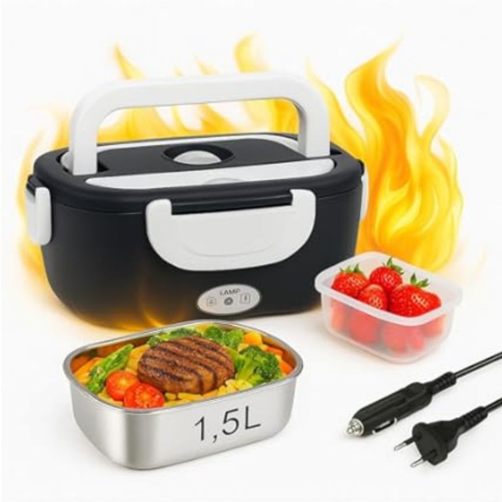 Marmita Elétrica Carro/casa 12v/24v/110v/220v Portatil