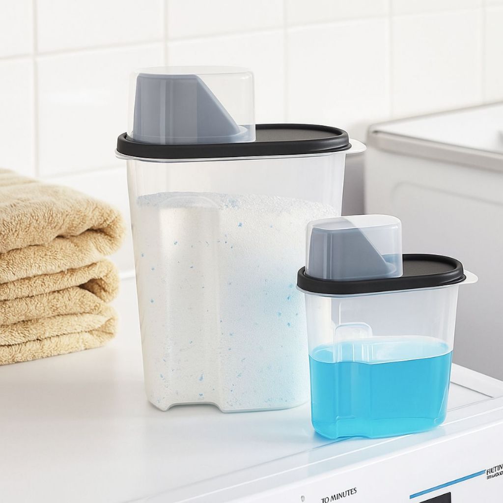 Dispenser para Mantimentos com Medidor 1,8L/2,5L - Sabão / Ração em Oferta na Shopee