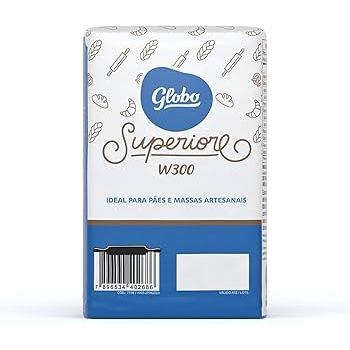 Farinha de Trigo Globo Superiore W300, 5kg