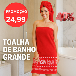 Toalhas de Banho Folhas – Macia, Absorvente, Design Sofisticado em Folhas Gigante Carajon em Oferta na Shopee
