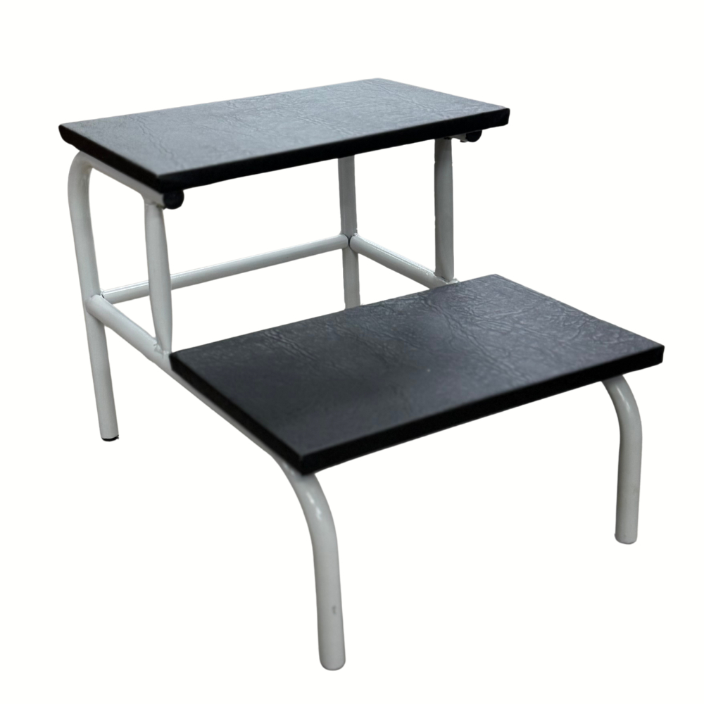 Escada Escadinha Dois Degraus Maca Estética Depilação Branca ou Preta