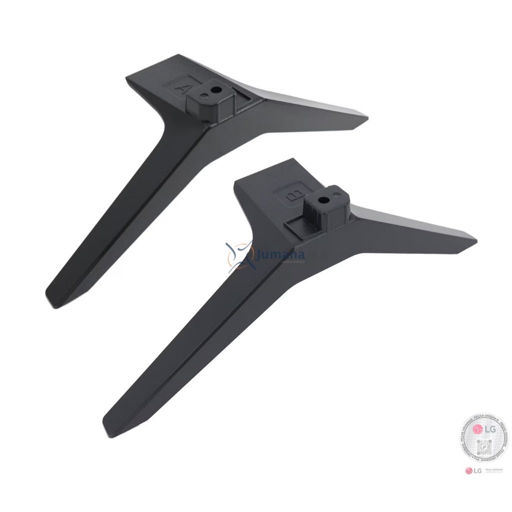 Pedestal Base Pé (A+B) Tv Lg 43LM6300 43LM631C0SB 43LM6370PSB 43UM7300 43UM7500 43UN7300 43UN731C 43UM7510PSB 43UN7300PS