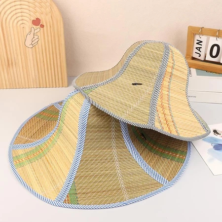 Chapéus De Vime De Bambu Chinês Retrô Feitos À Mão Chapéu De Palha Turismo Chuva Dança Dobravel em Oferta na Shopee