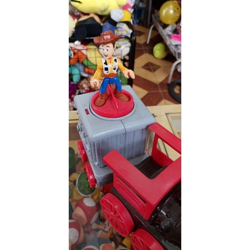 Veículo Imaginext Trem Do Velho Oeste Toy Story + boneco Woody