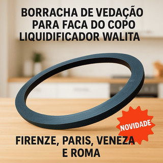 Borracha da Faca para Liquidificador Philips Walita Roma Firenze Paris Veneza e Milano ( SÓ BORRACHA )