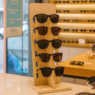 Expositor Vitrine Ótica Para 6 Óculos em Oferta na Shopee