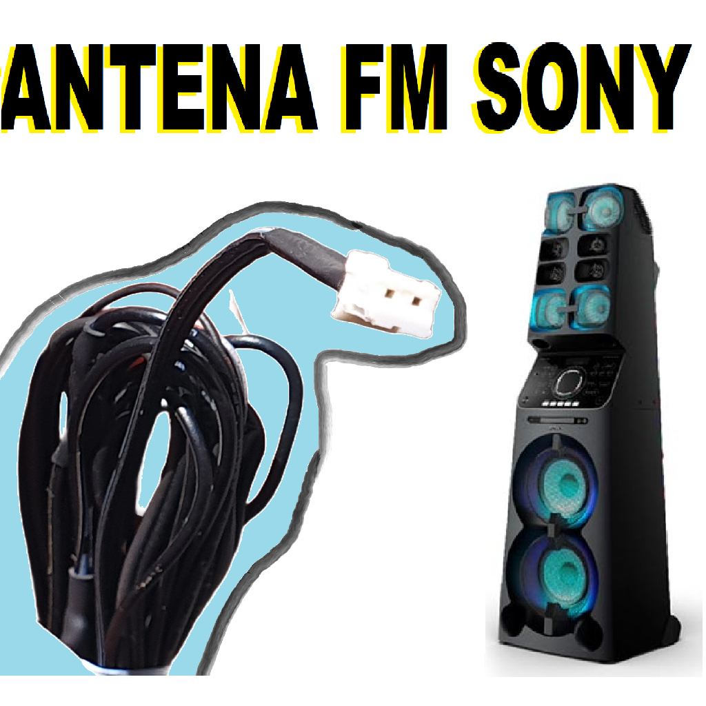 1 Antena Fm Para Caixa De Som Sony V90dw (artesanal) (Usado)
