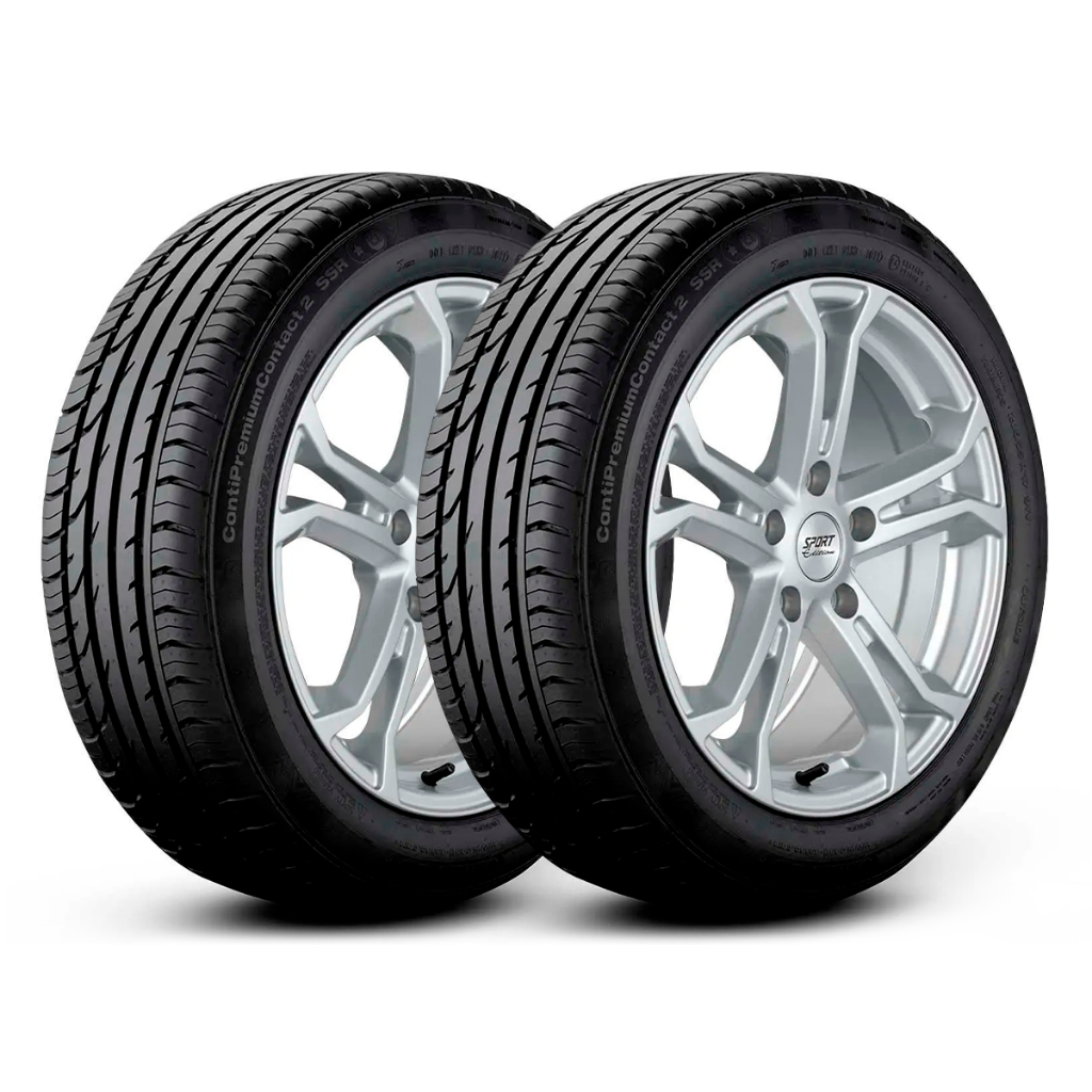 Kit 2 Pneus 205/50R17 Continental Run Flat ContiPremiumContact 2 SSR 89Y Aro 17 Original BMW 118