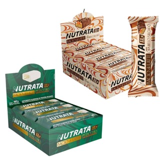 Kit 2 Display Barrinha Bacio di Latte Pistache 480g + Bacio di Latte Caramelo Salgado 580g - Nutrata em Oferta na Shopee