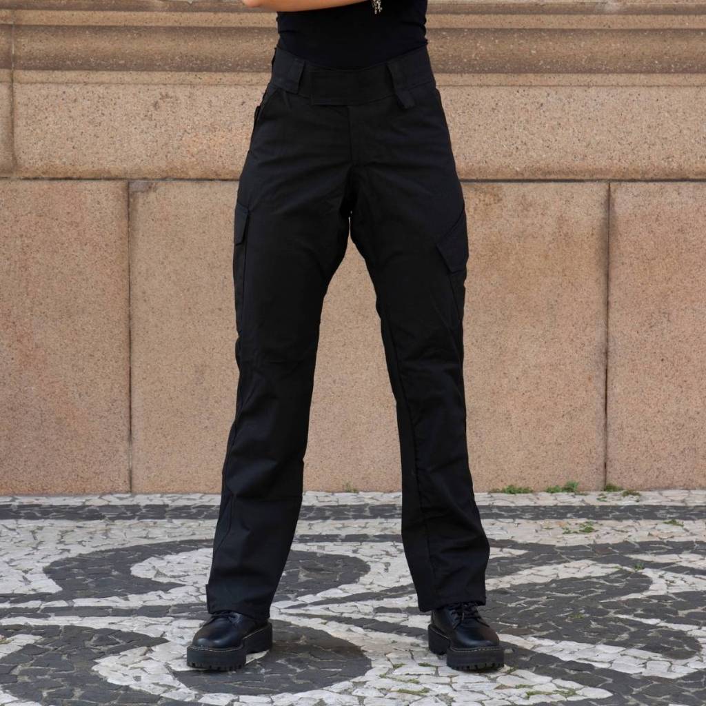 Calça Feminina Cargo Operacional Vigilante Segurança Privada Tática farda confortável uniforme