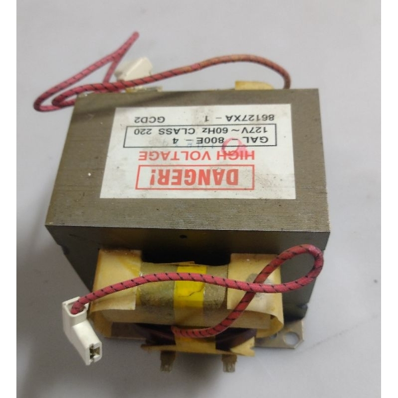 transformador de alta microondas gal-800e-4 / 127 vts / Brastemp bmc20