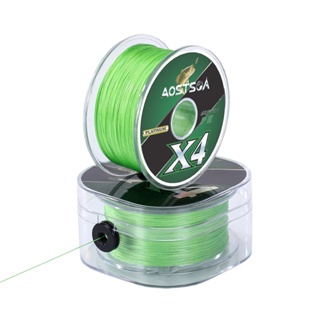 Linha De Pesca Multifilamento 300m/500m Verde Cinza Multicor 4 Fios Super Resistente PE em Oferta na Shopee