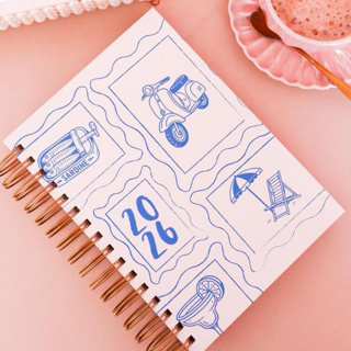 Agenda feminina 2026 A5 — Design Exclusivo e fofo em Oferta na Shopee
