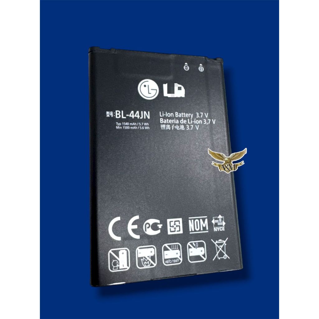 Bateria LG Bl-44JN Para A290 P970 E400 L3 X350 P698 L5 E615.