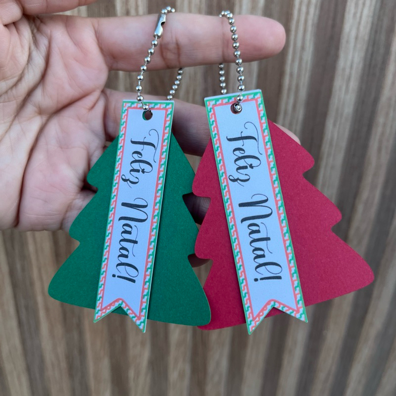 ENVIO IMEDIATO Tag feliz Natal - tag natalina - tag para presente de Natal