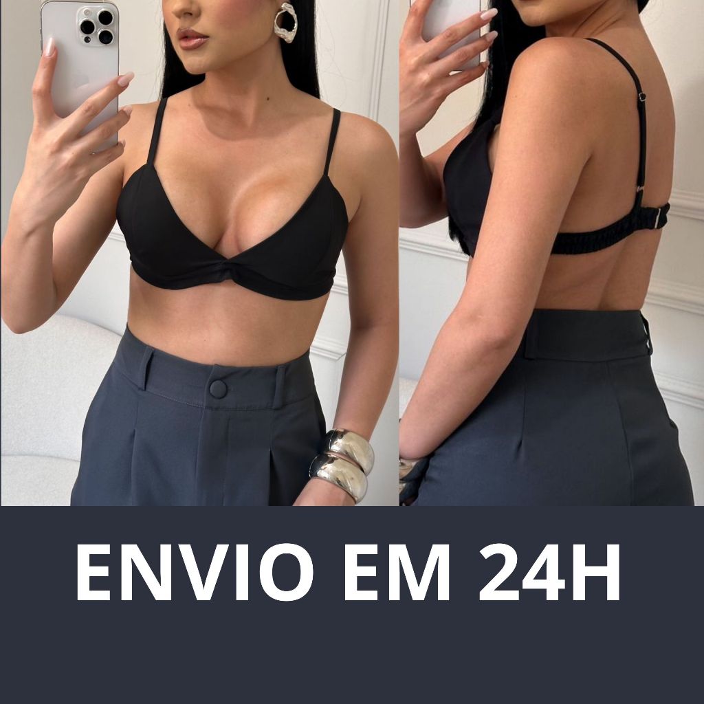 Cropped Faixa Branco: Onde Comprar | BuscaProdutos