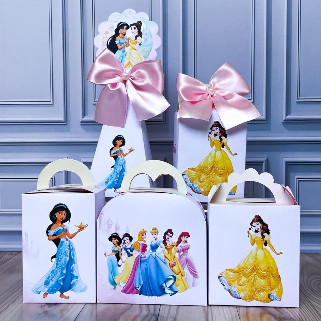 Kit Princesa Jasmine e Bella Personalizados c/ Nome e Idade Pegue e Monte Fácil Montagem